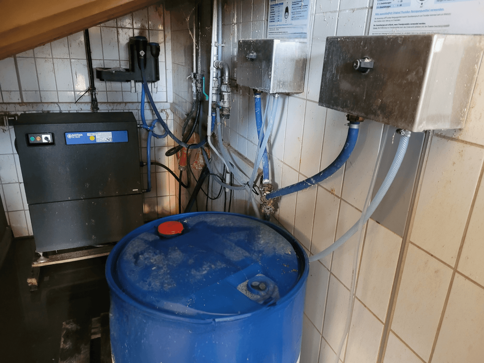 Dosiersystem mit Flüssigreiniger