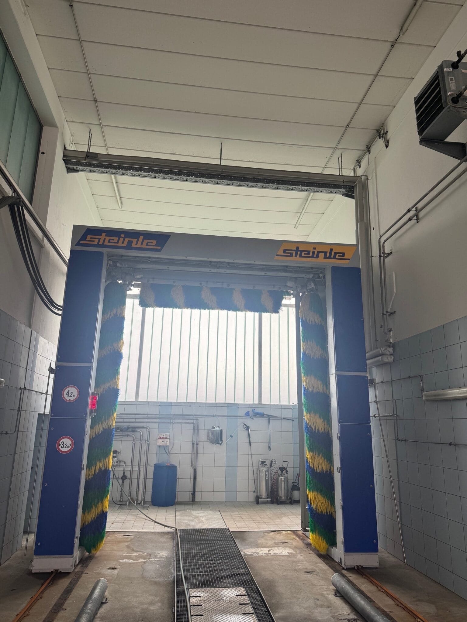 Dosiersystem im Einsatz in einer Waschanlage