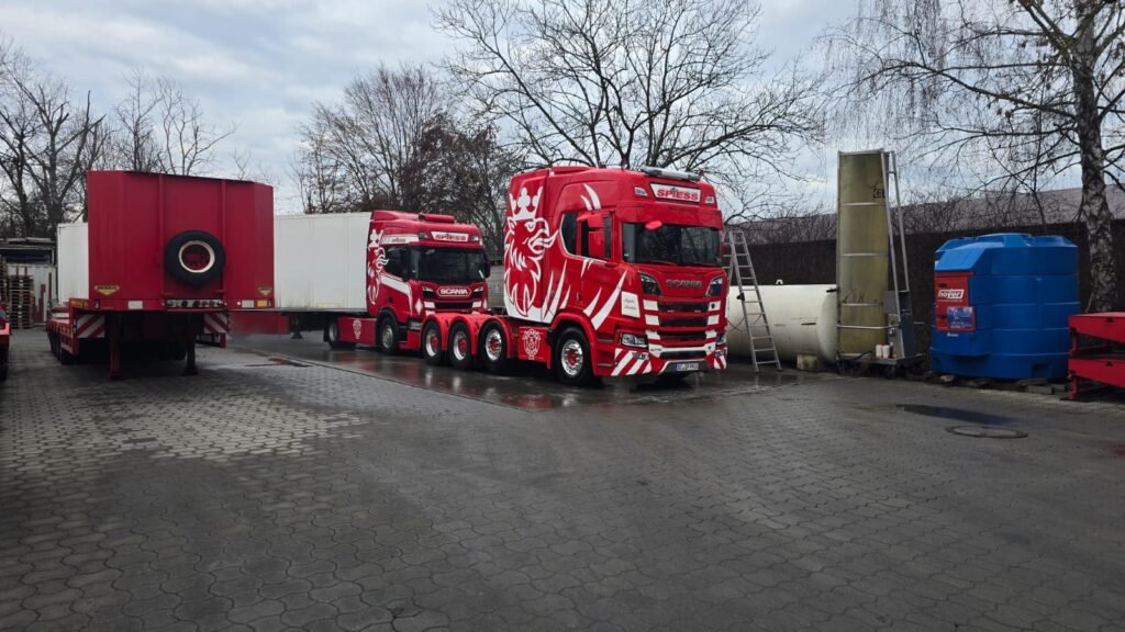 Schwertransport LKW 4 Achsen